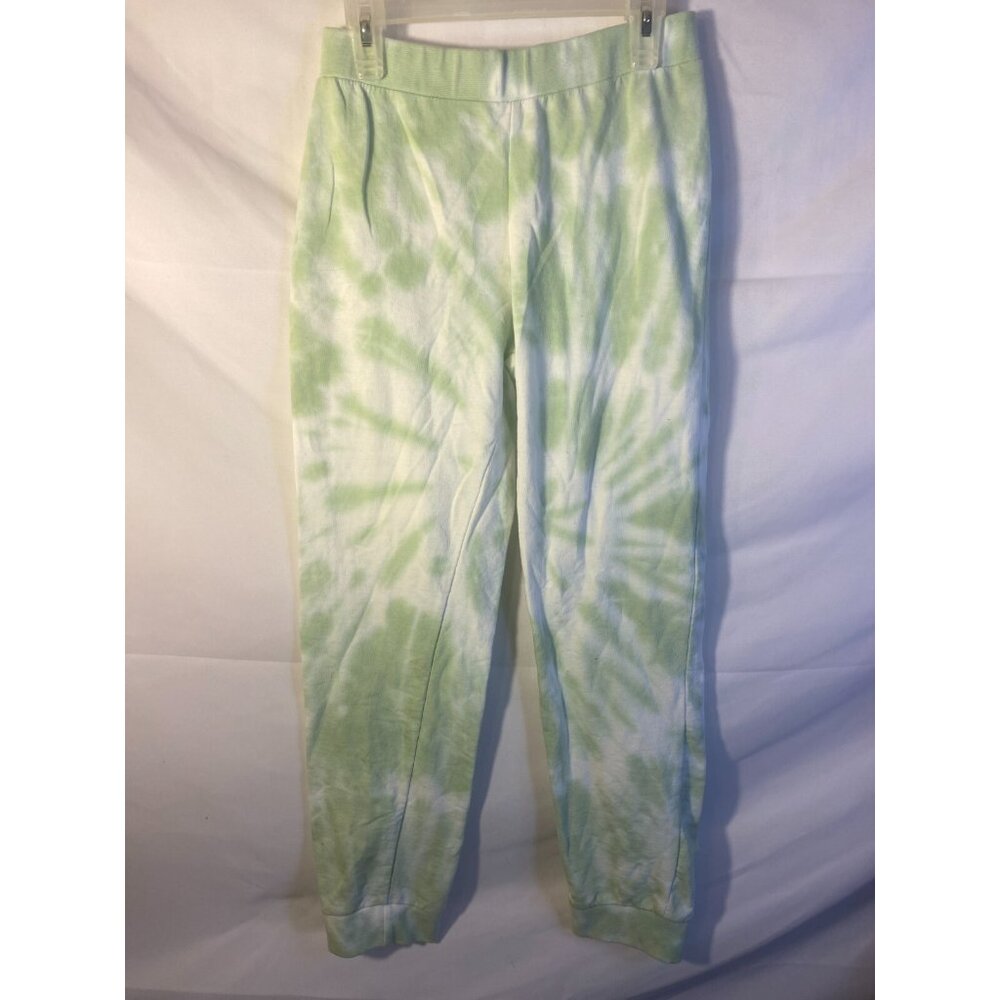 Jolie & Joy Girls Green Tie Dye Pants Joggers Sweatpants Size Large 14 Boho